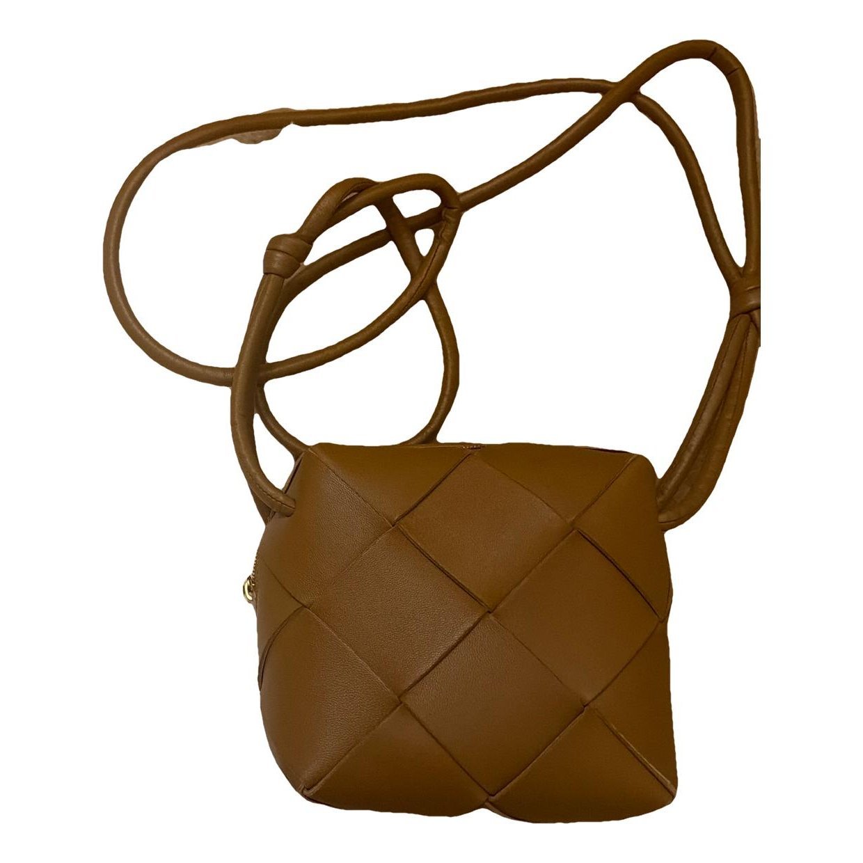 Loop leather crossbody bag