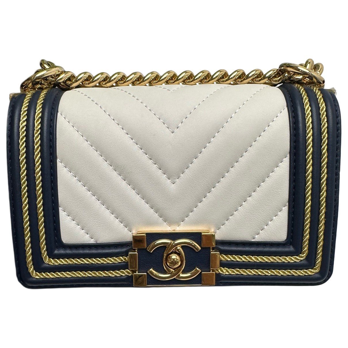 Boy leather crossbody bag