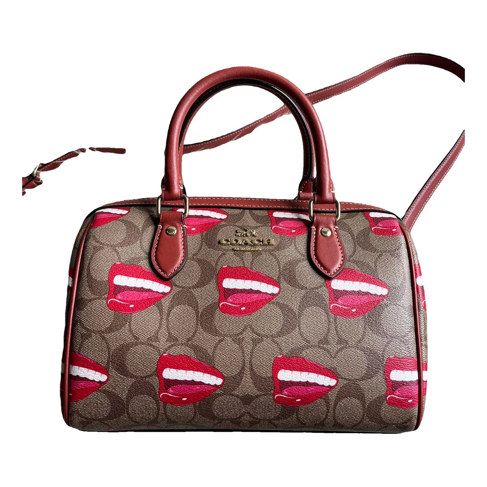 Leather handbag