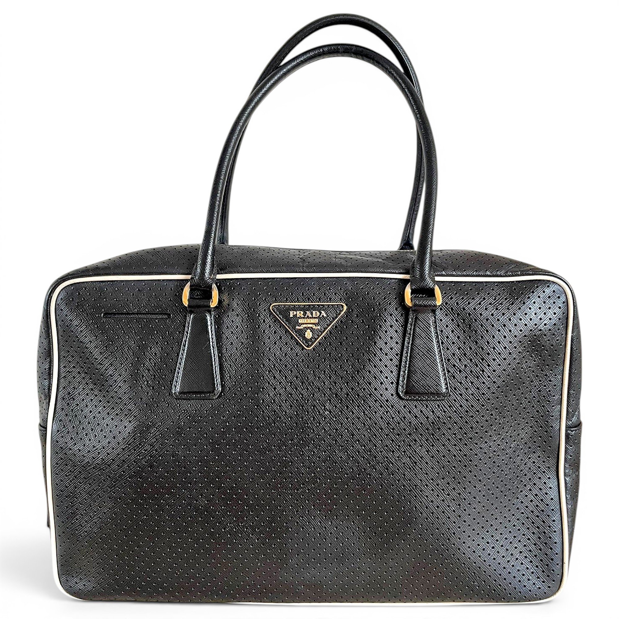 Leather handbag