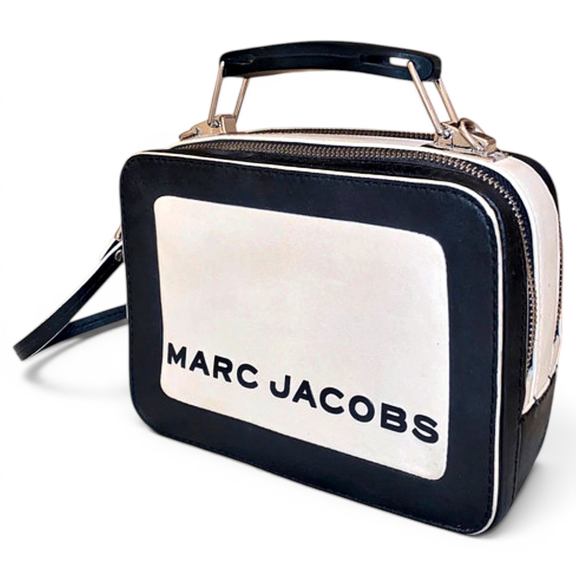 The Box Bag leather crossbody bag