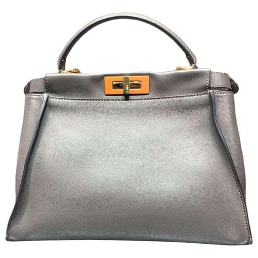 Peekaboo leather handbag