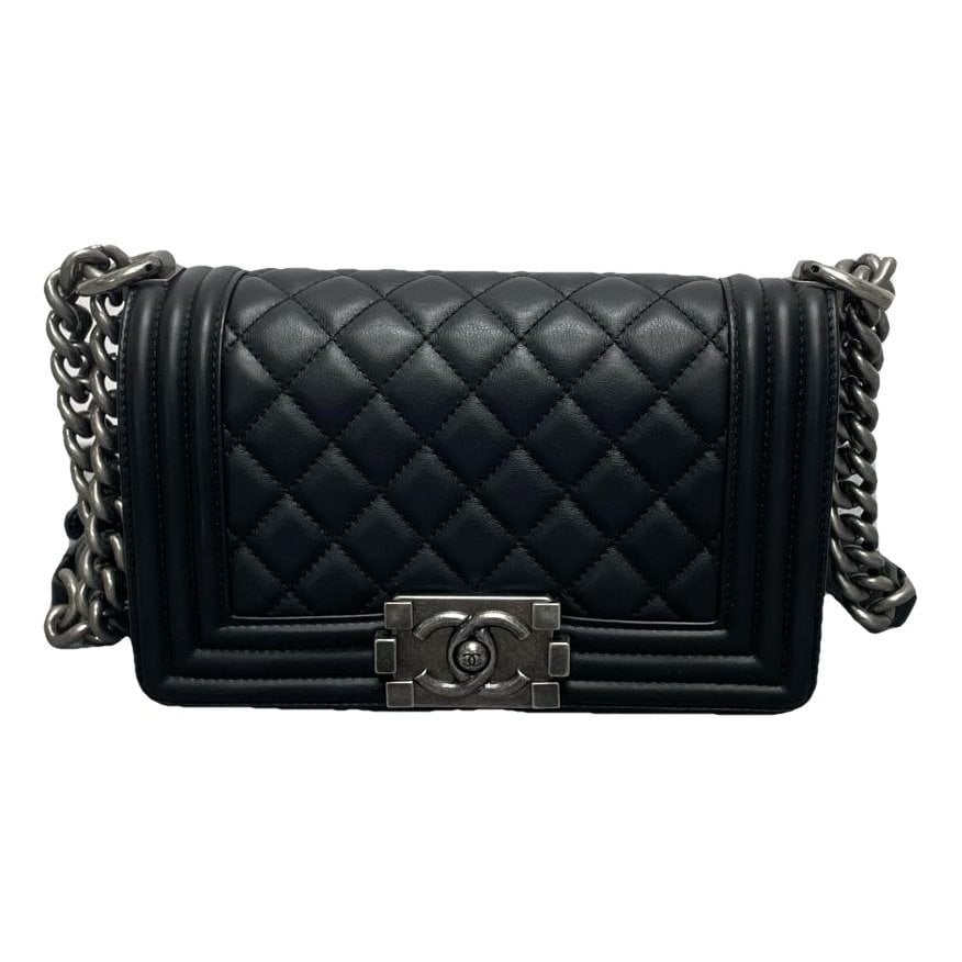 Boy leather crossbody bag