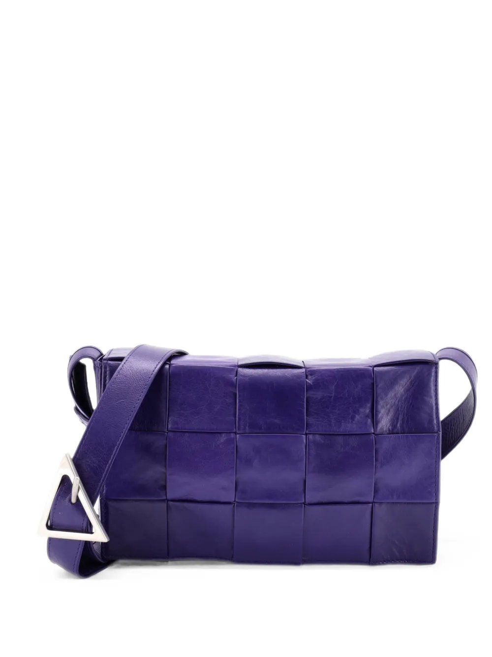 Cassette Maxi Intrecciato Leather Small crossbody bag