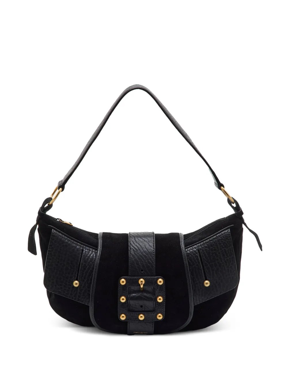 Saharienne buckle shoulder bag