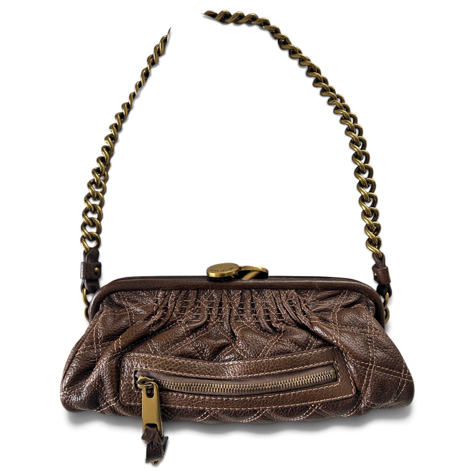 Stam leather handbag