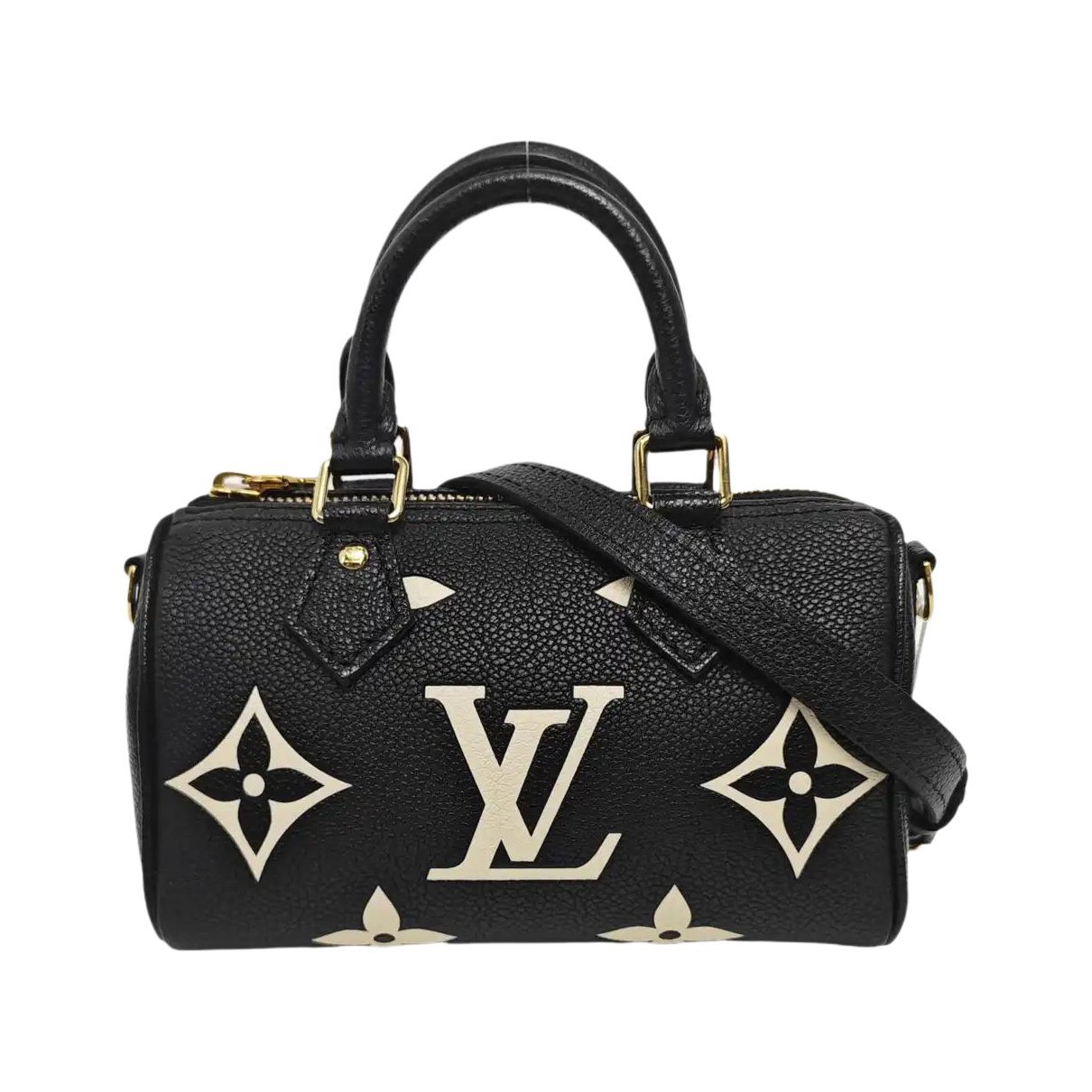 Nano Speedy / Mini HL leather handbag