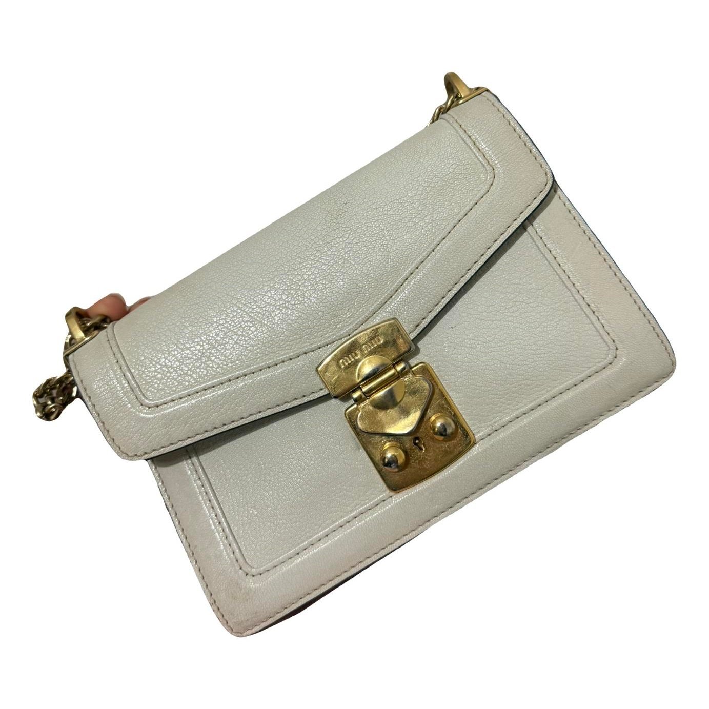 Miu Miu Leather clutch bag