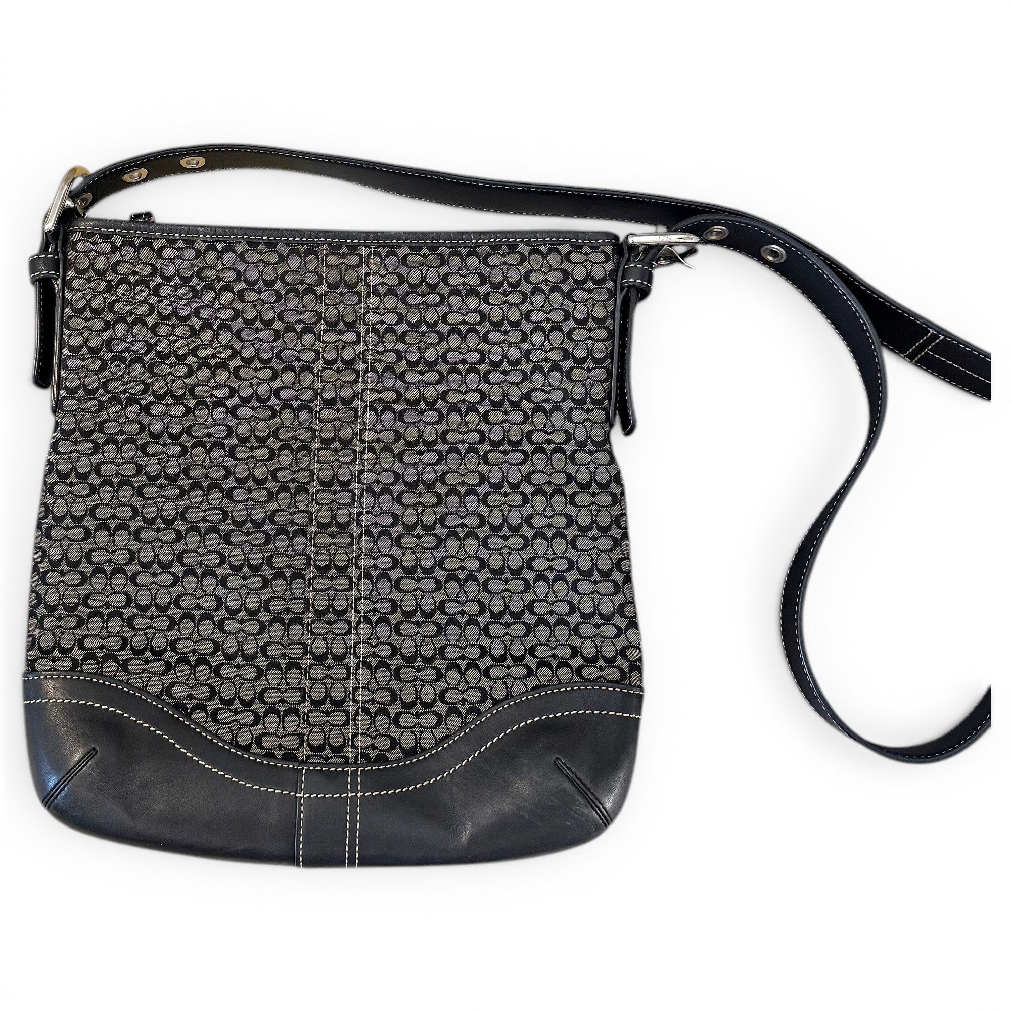 Signature Sufflette leather handbag