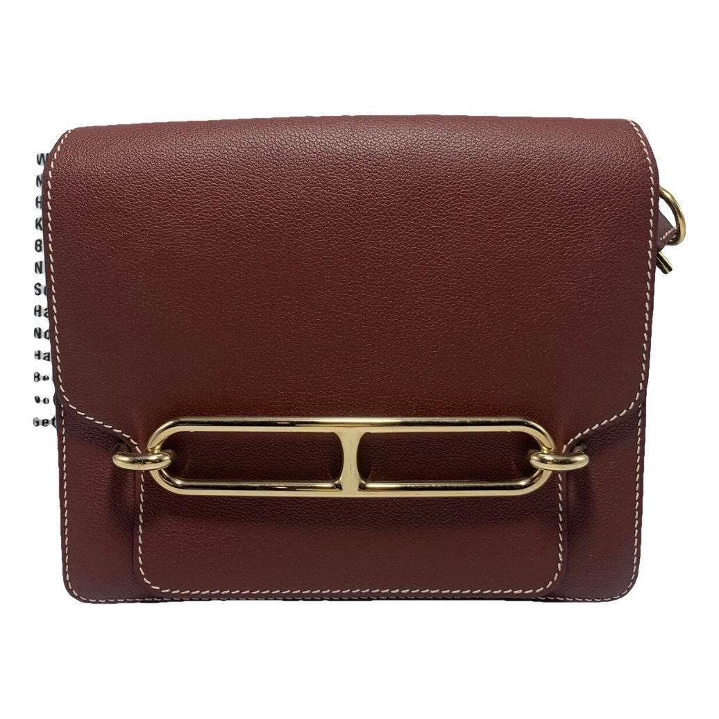 Hermes Roulis leather crossbody bag