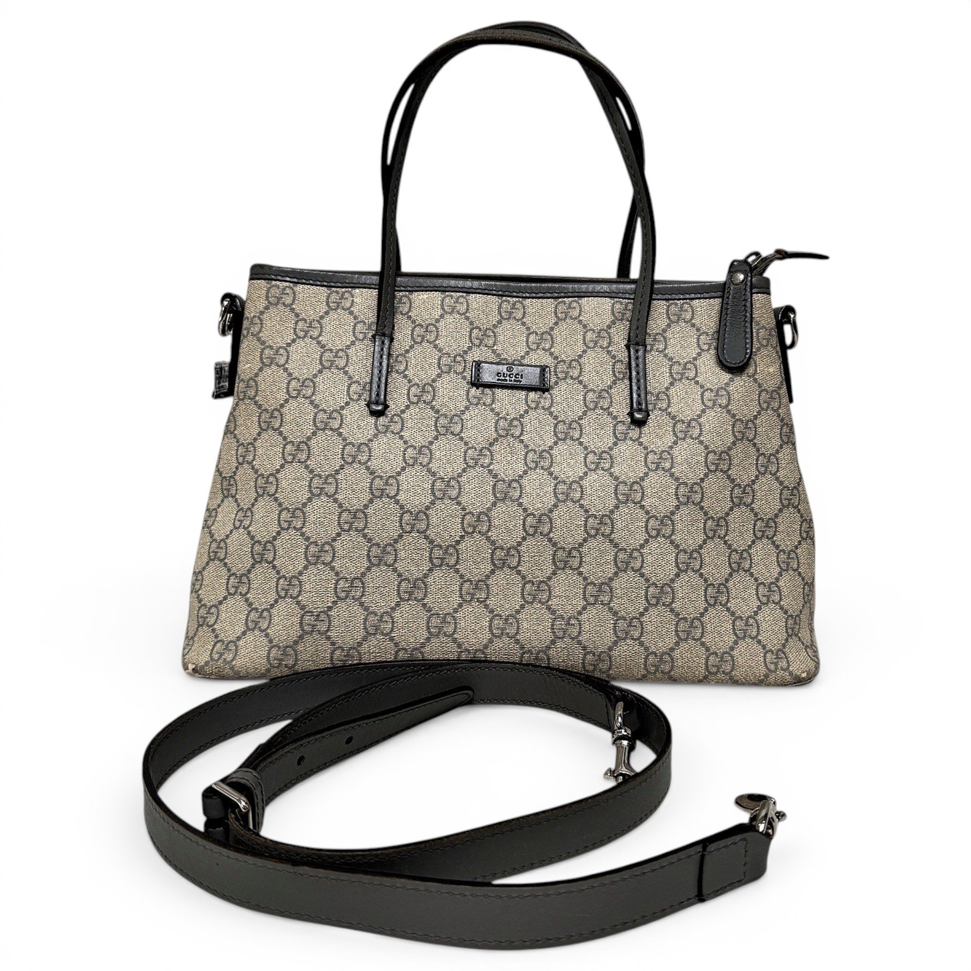 Ophidia GG Supreme cloth handbag
