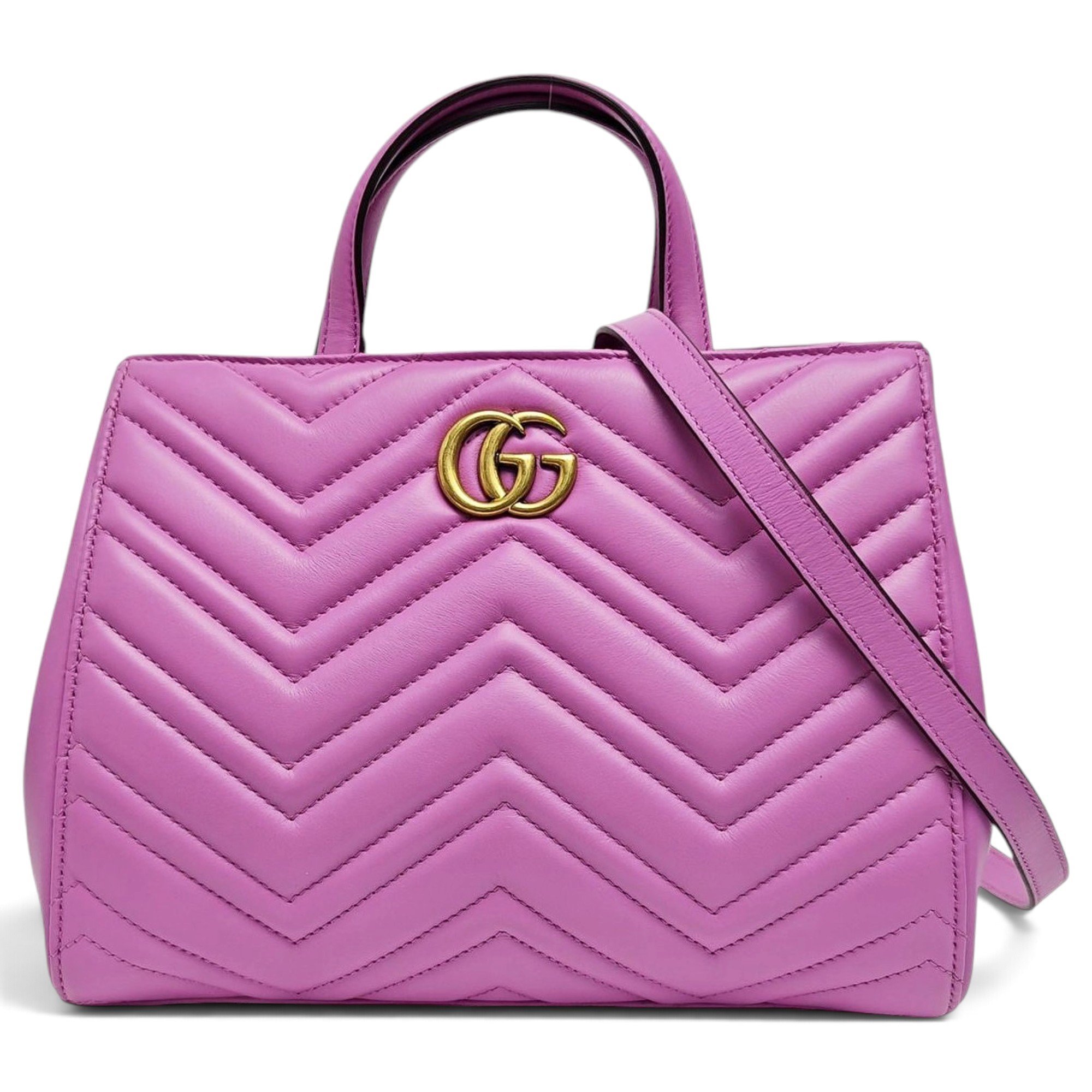 GG Marmont Shopping leather handbag