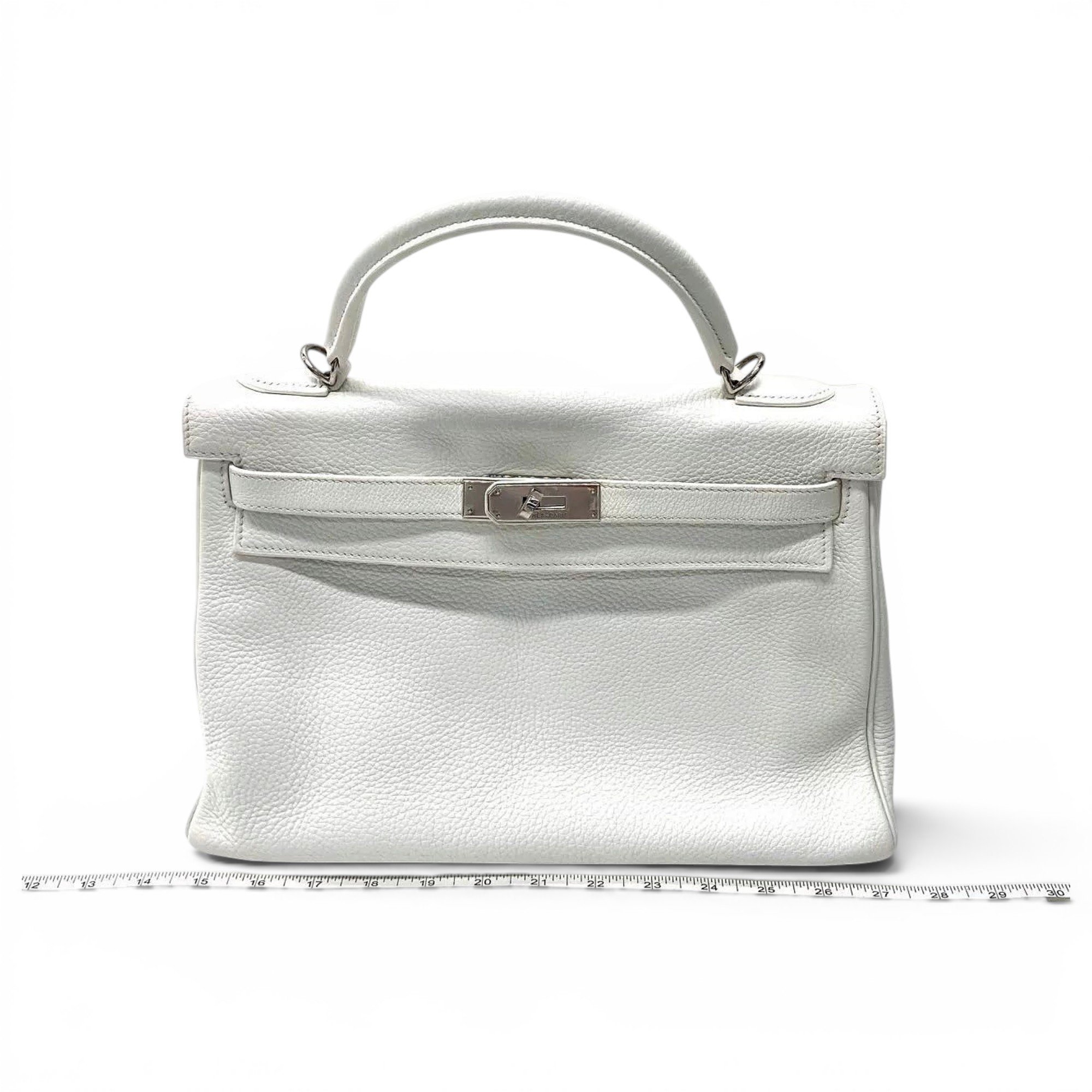 Kelly 32 leather handbag