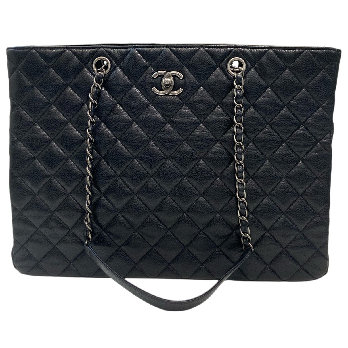 Grand shopping leather tote