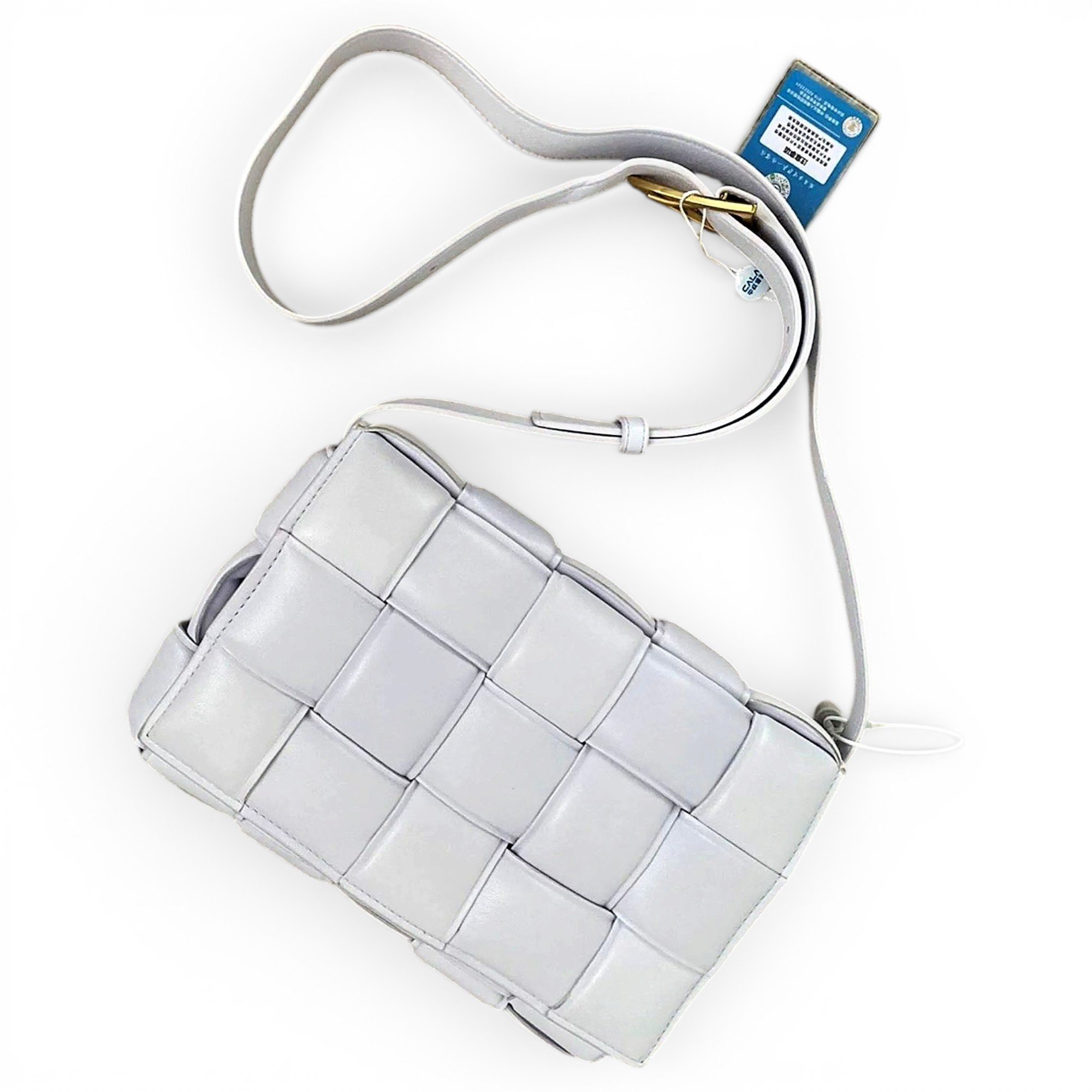Cassette Padded leather crossbody bag