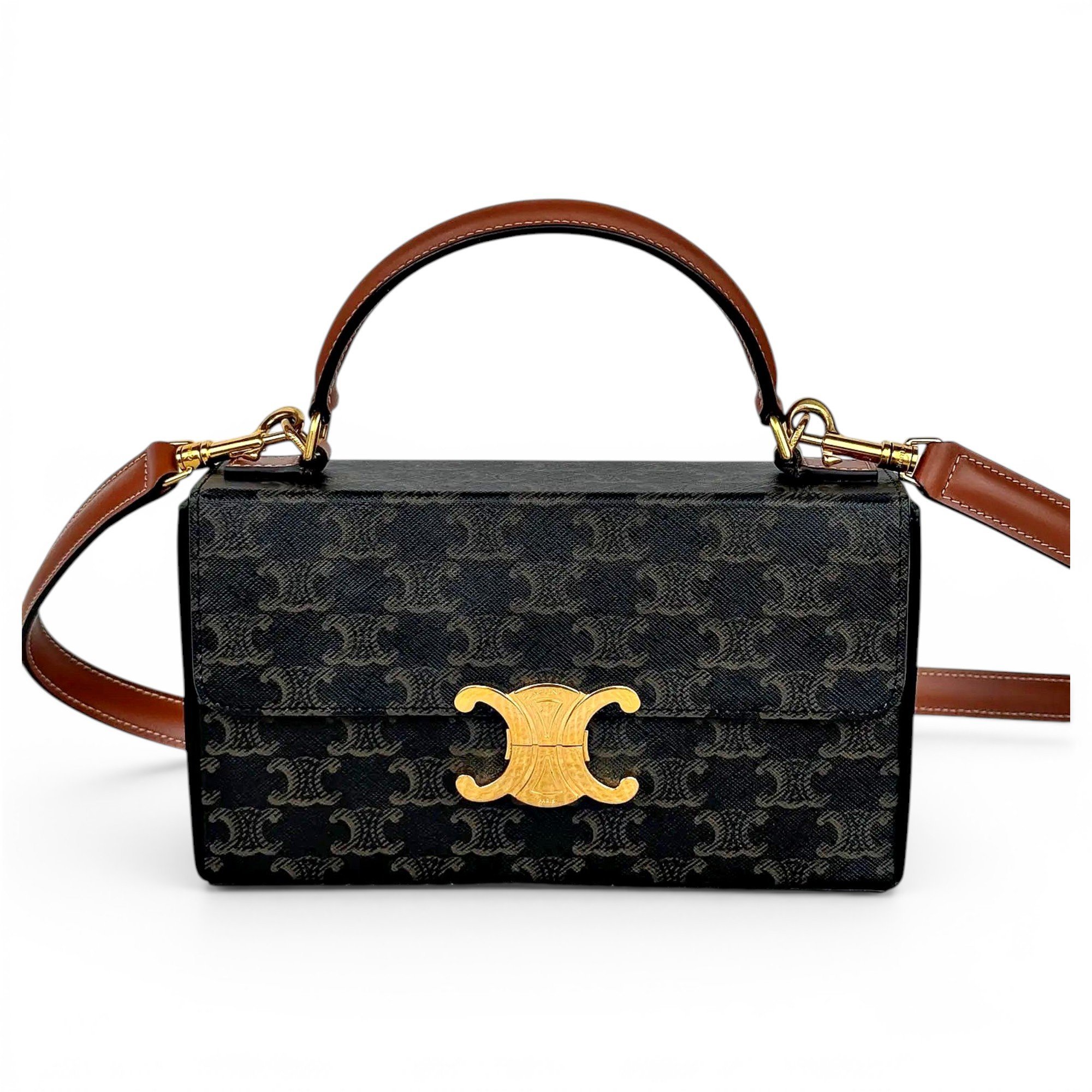 Leather handbag