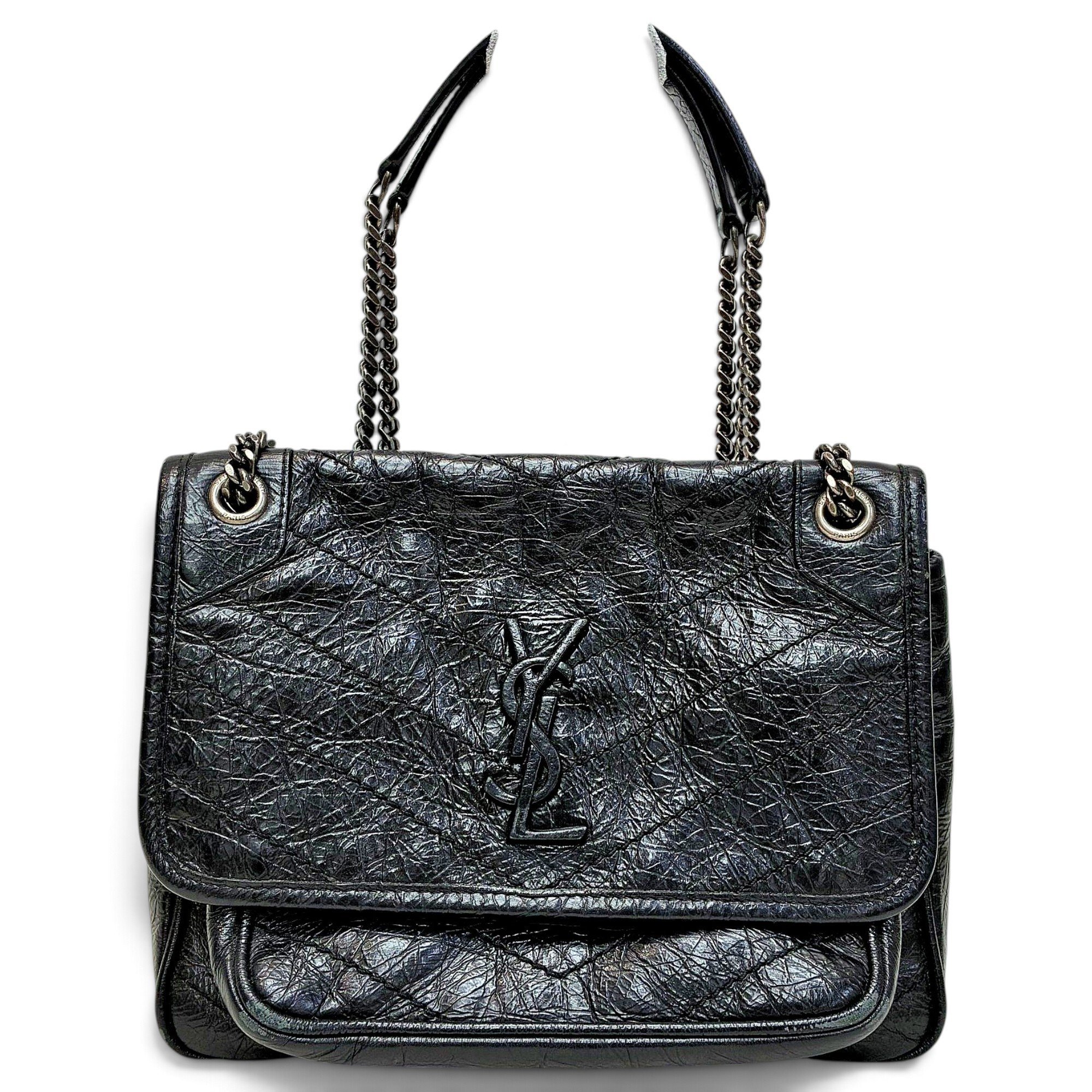 Niki leather crossbody bag
