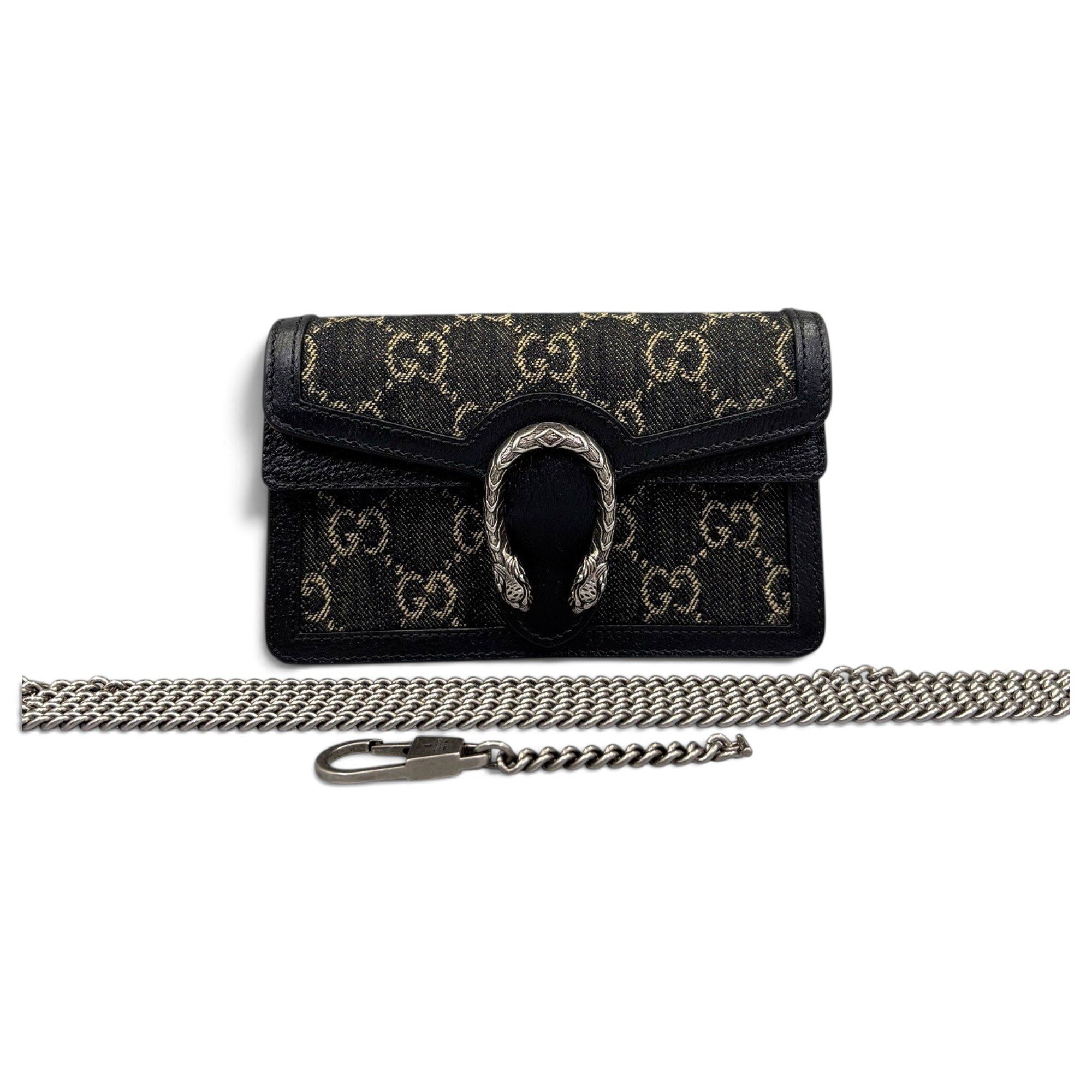 Dionysus Super Mini cloth crossbody bag