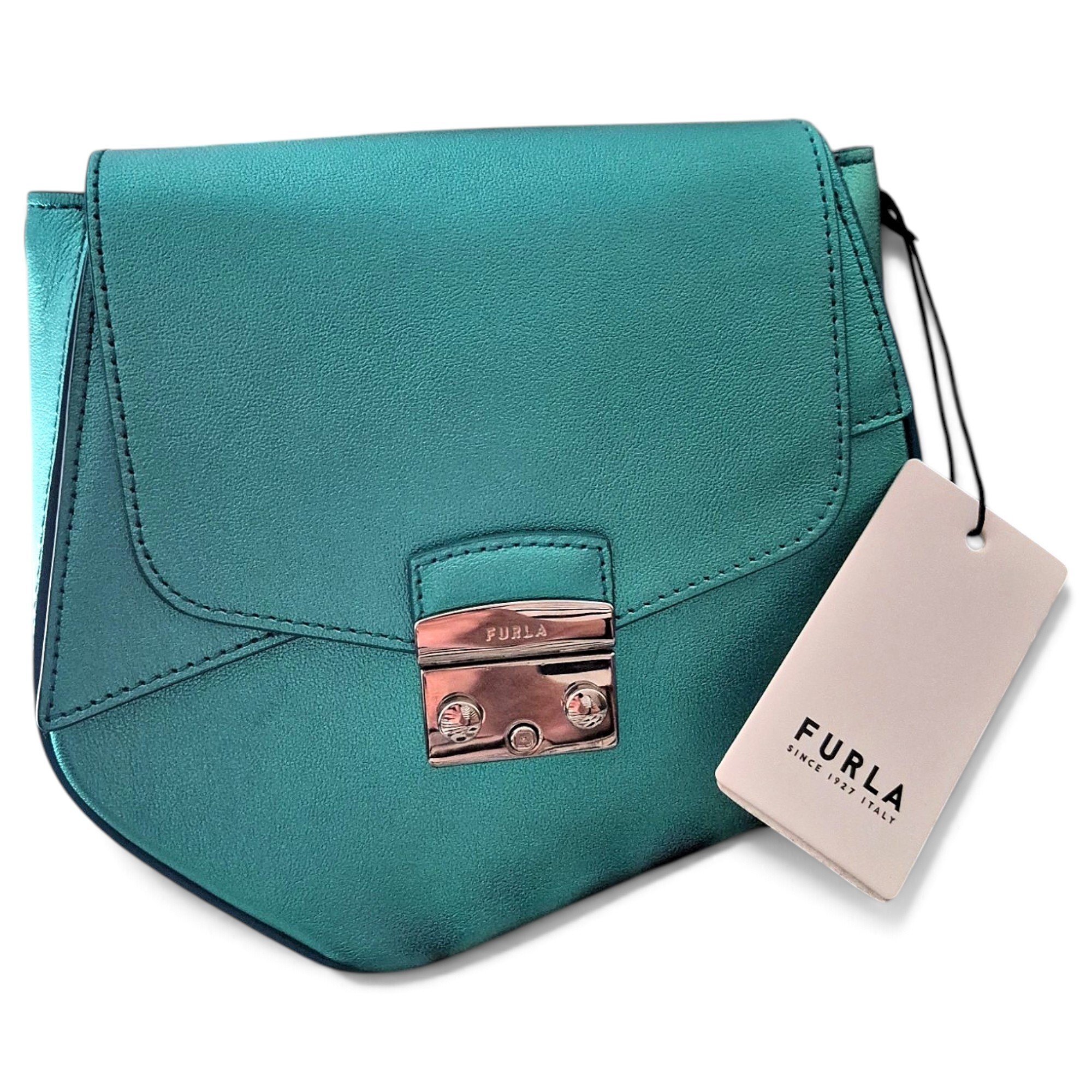 Metropolis leather crossbody bag