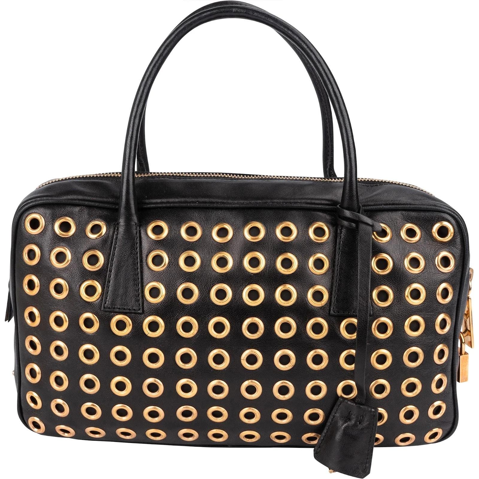 Galleria leather handbag