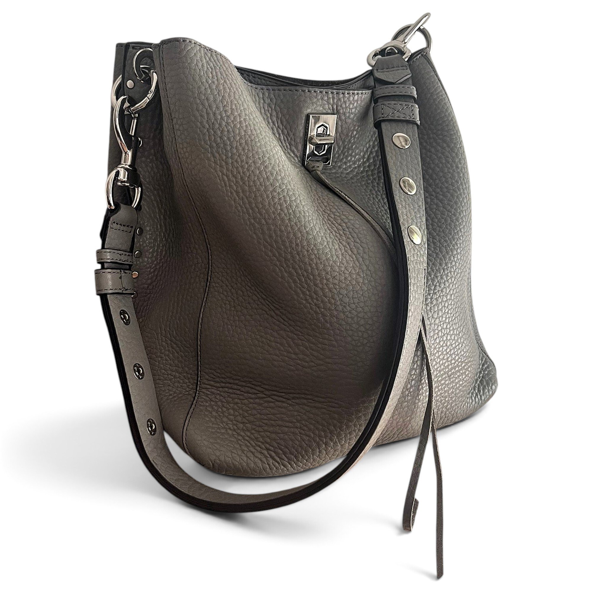 Leather crossbody bag