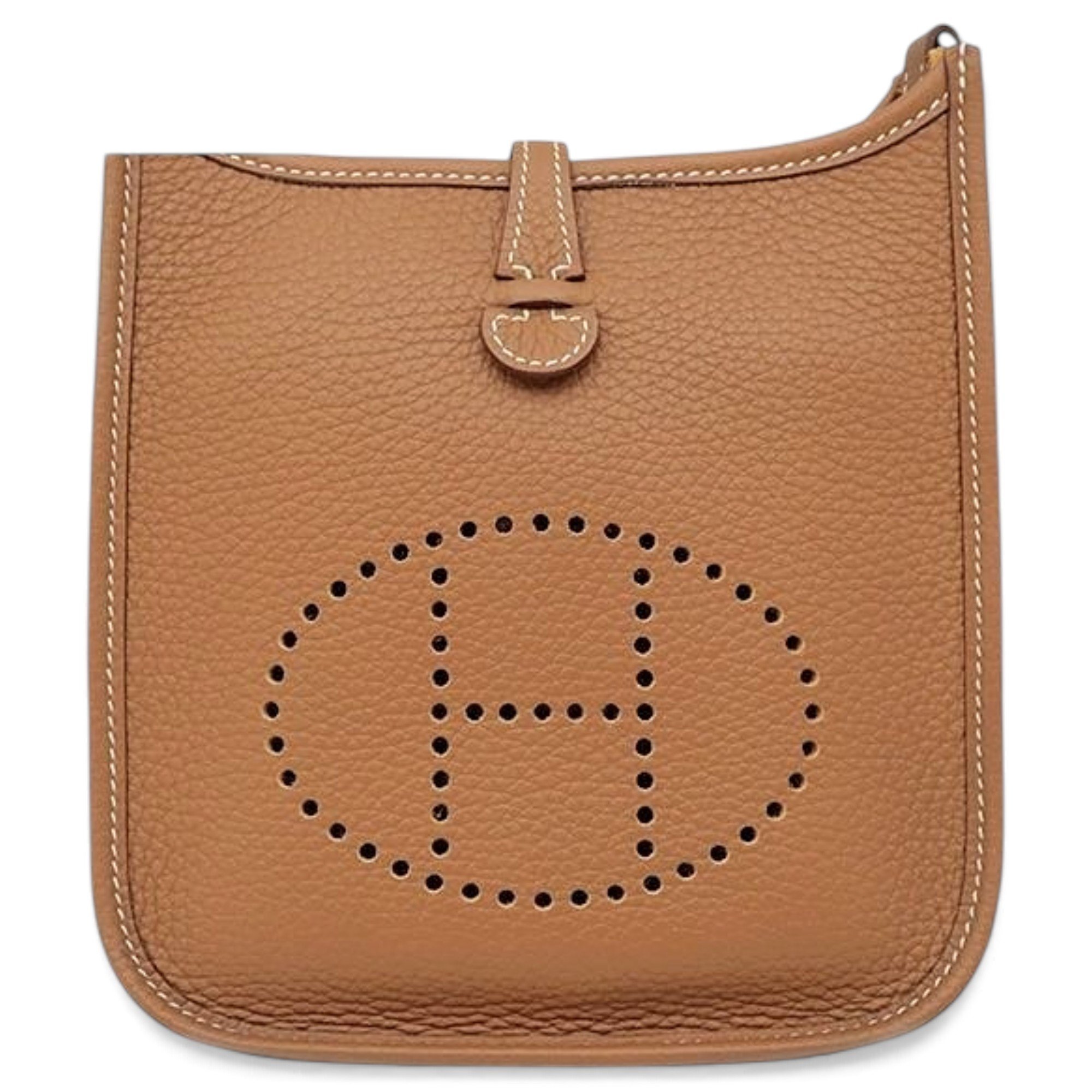 Evelyne leather handbag
