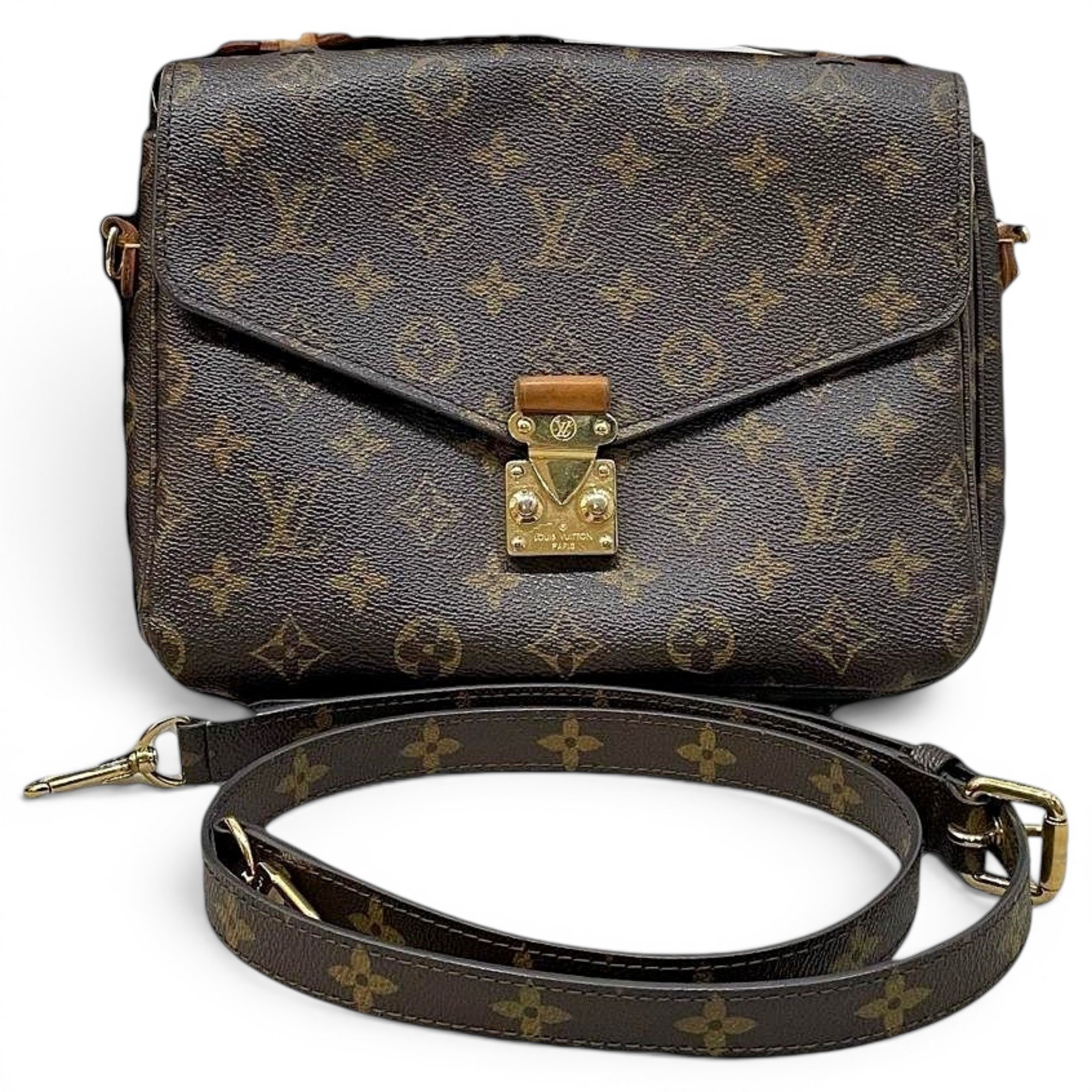 Metis leather crossbody bag