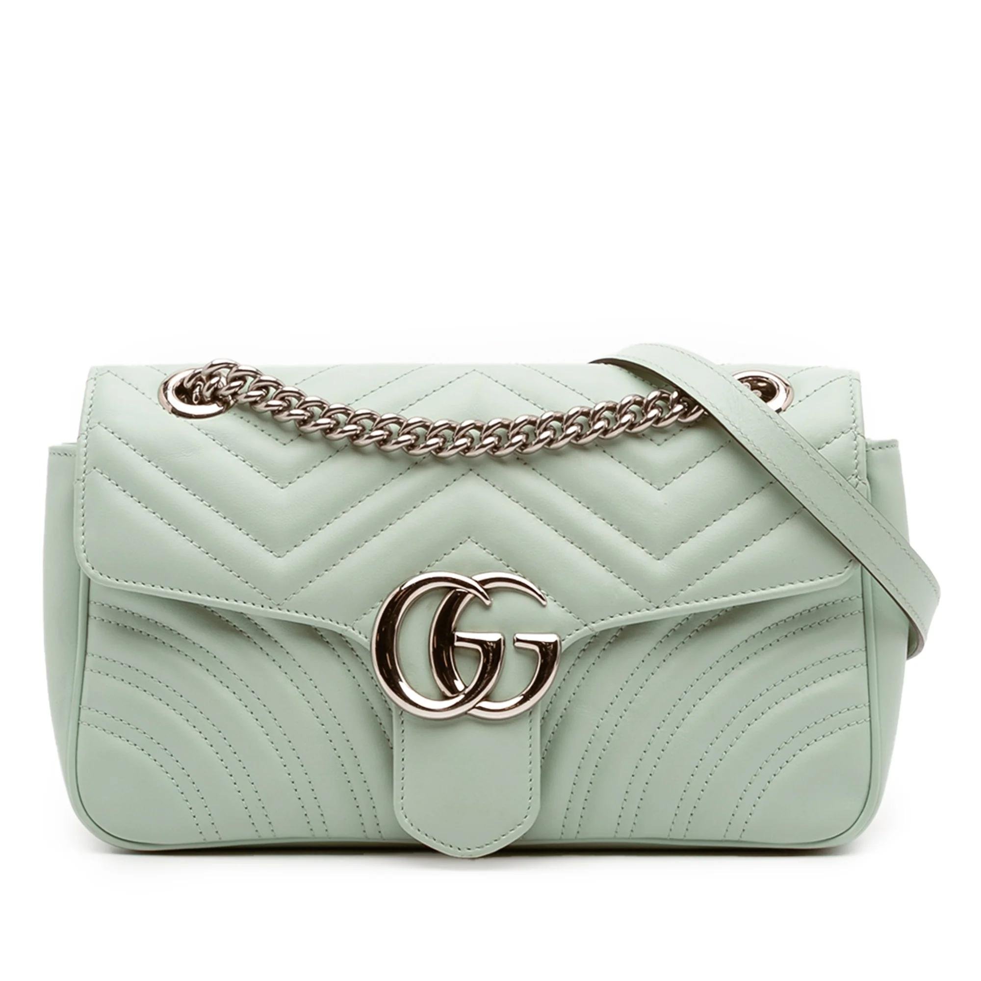 GG Marmont pony-style calfskin handbag