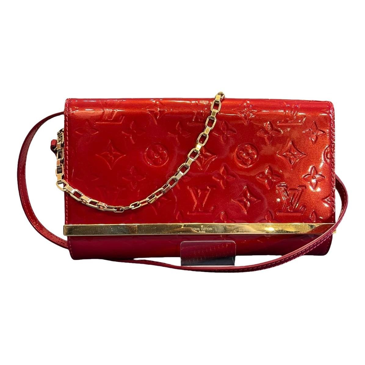 Patent leather handbag