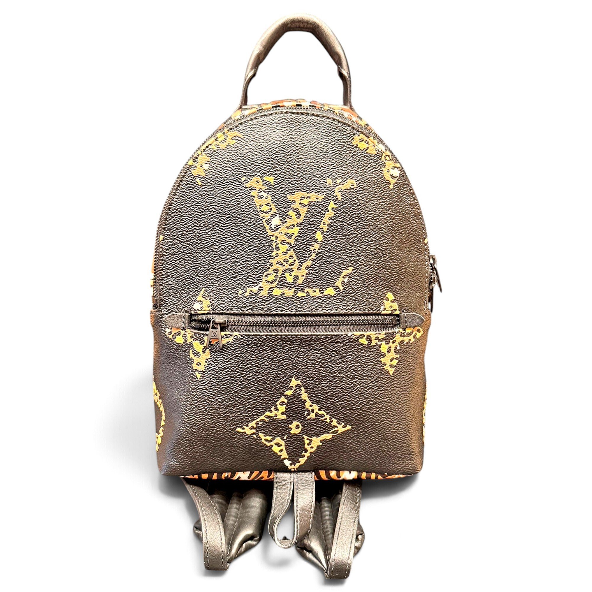 Palm Springs leather backpack