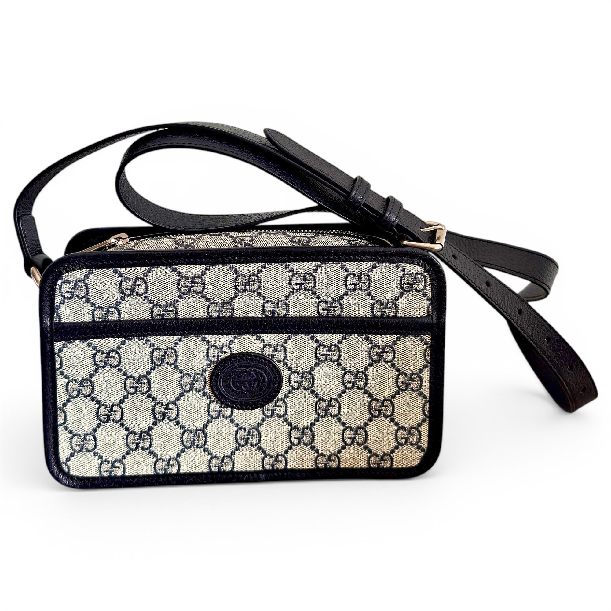 Leather crossbody bag