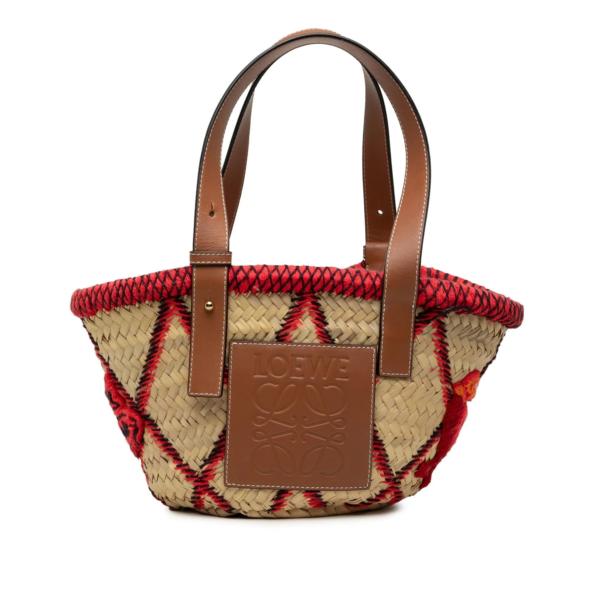 Anagram leather tote