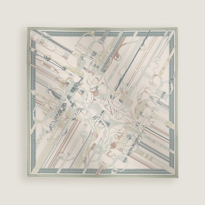 Concours d'Etriers Remix Double Face Scarf 70