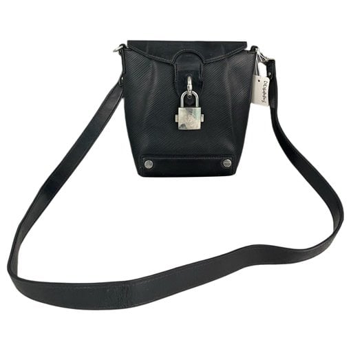 Bento Box leather crossbody bag