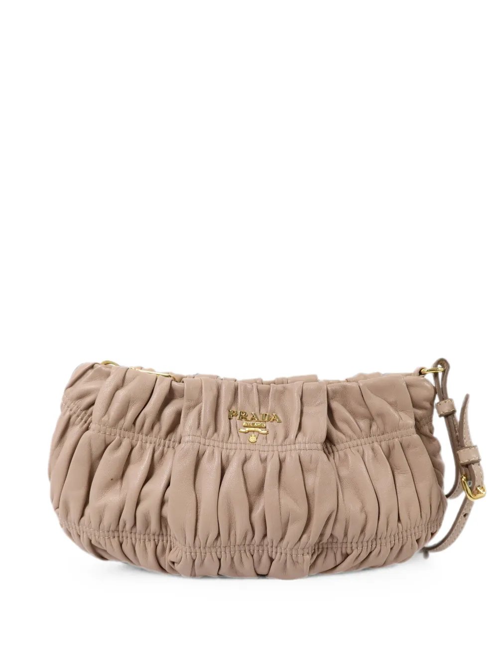 Gaufre wristlet clutch bag
