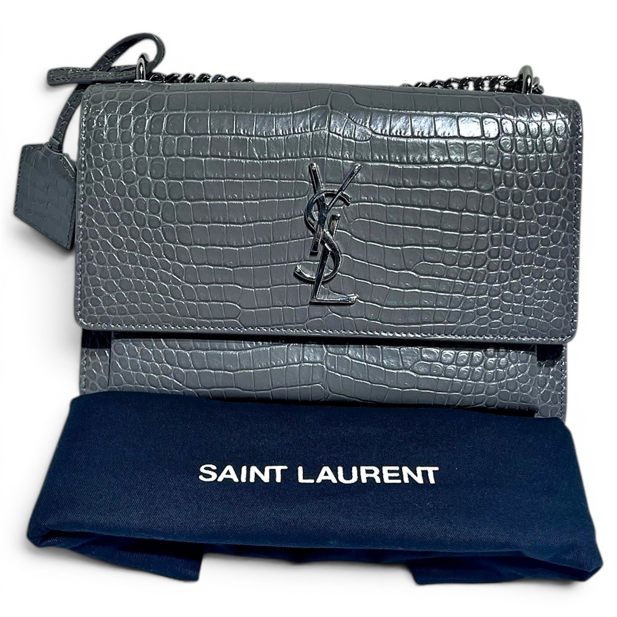 Sunset leather handbag