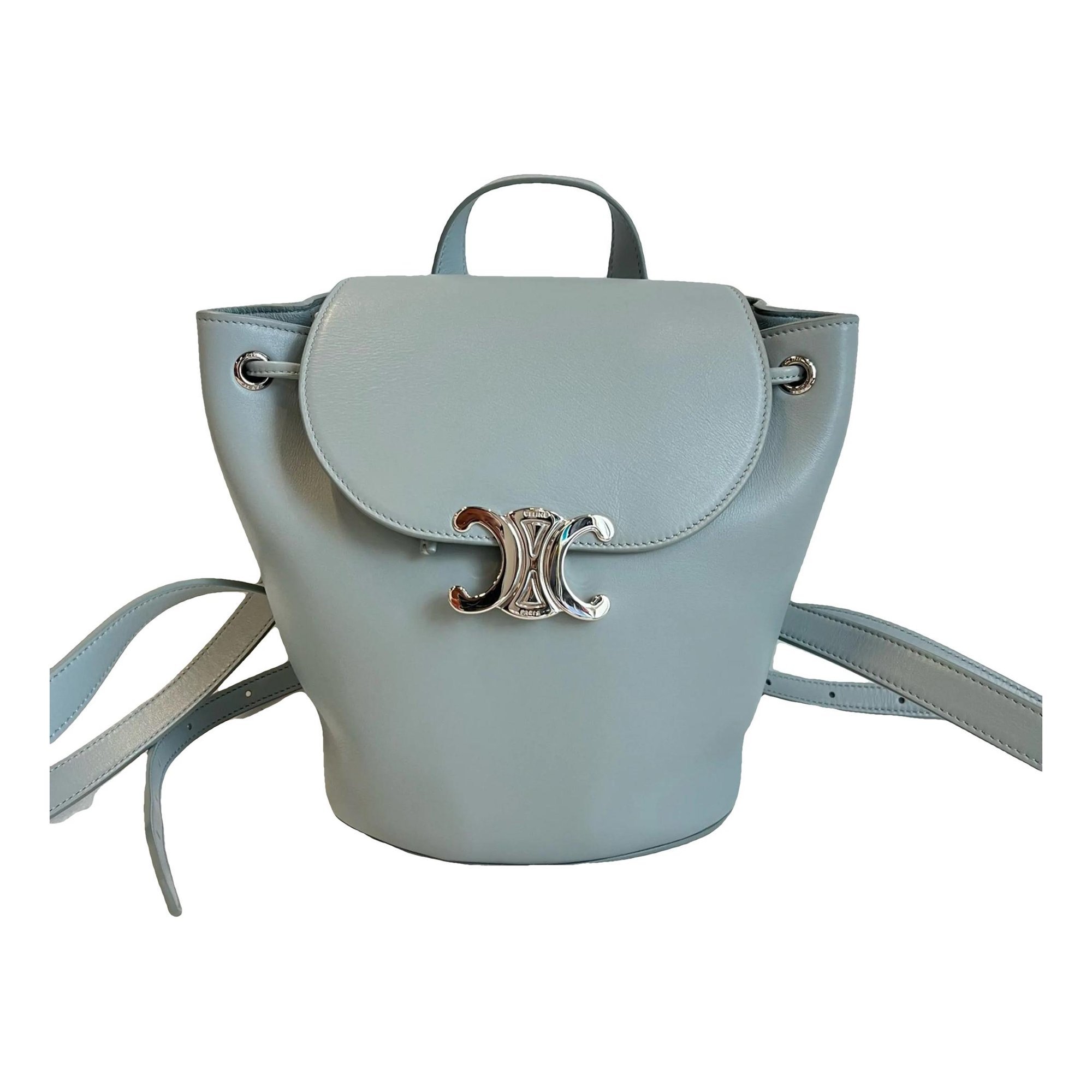 Leather backpack