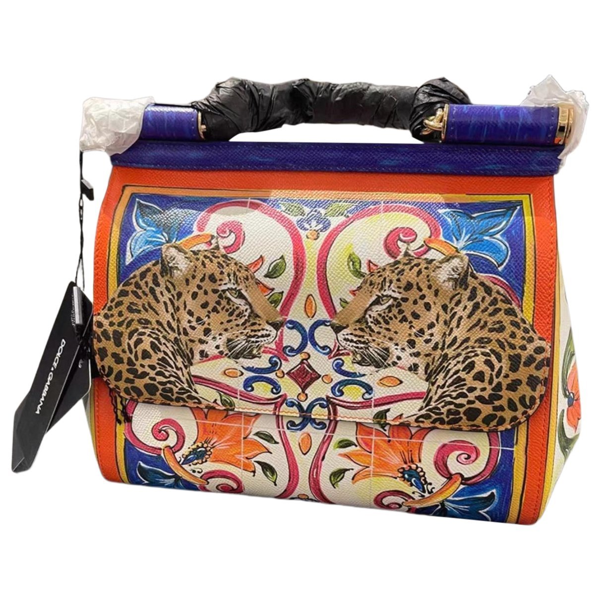 Dolce & Gabbana Sicily leather handbag