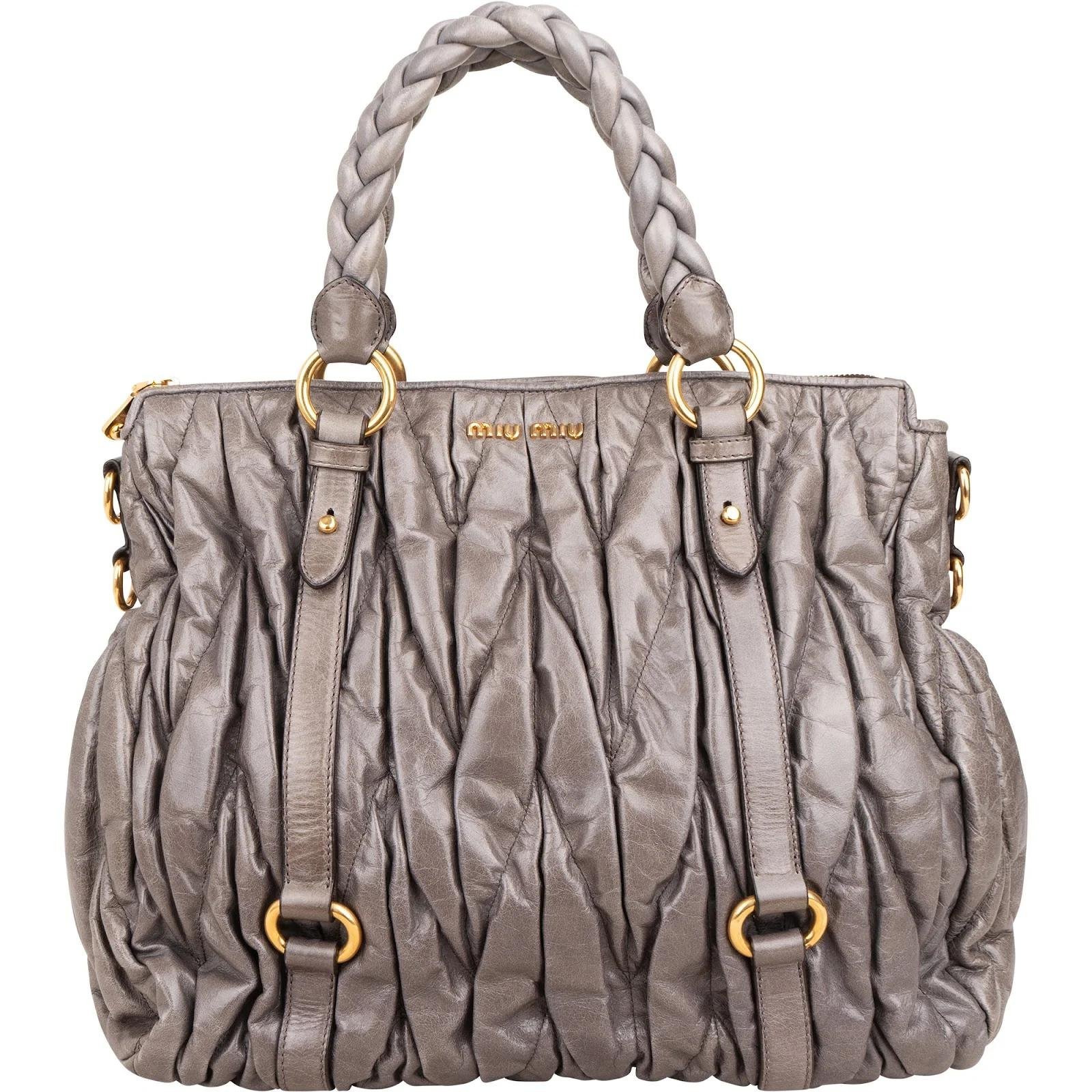 Vitello leather handbag
