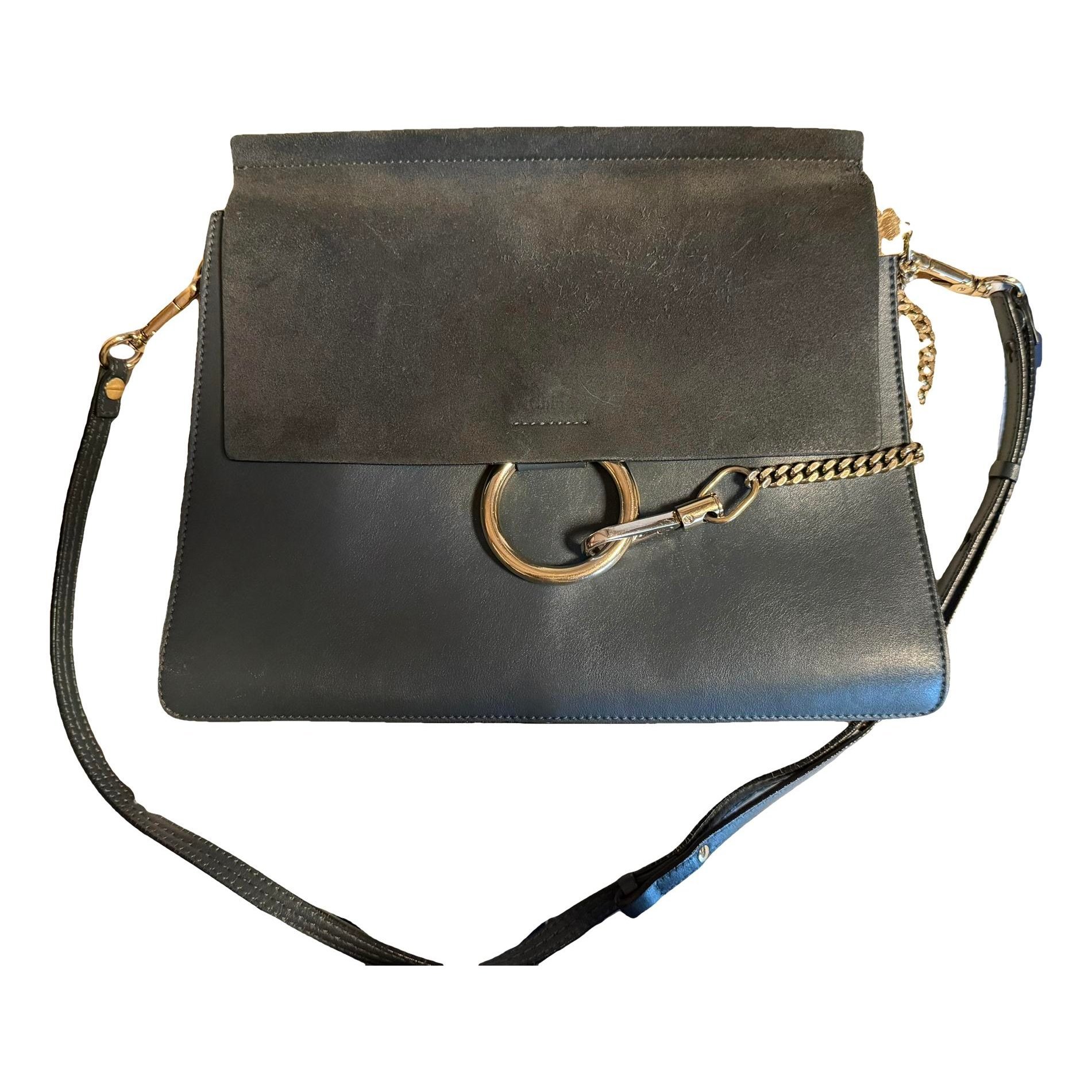 Faye leather handbag