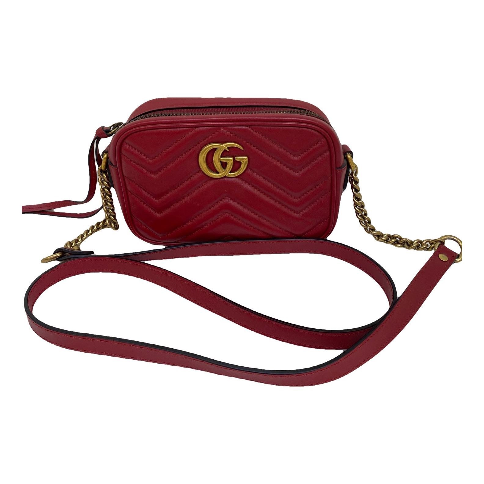 GG Marmont leather crossbody bag