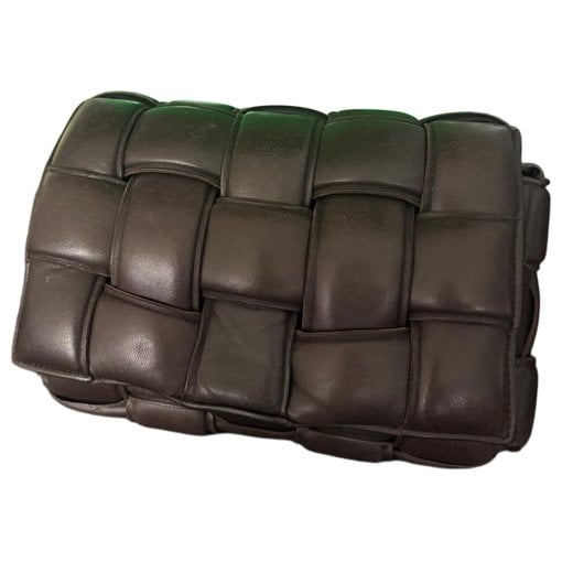 Cassette Padded leather handbag