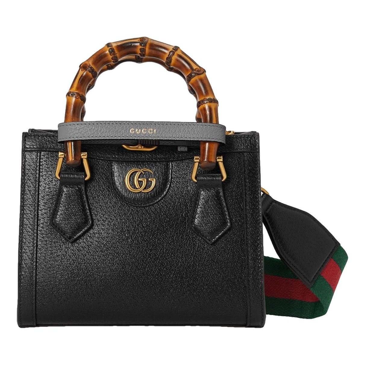 Diana Bamboo leather tote
