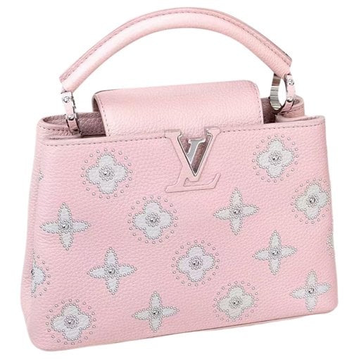 Capucines leather handbag
