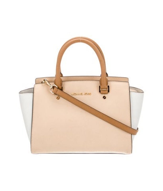 Michael Kors Kors Saffiano Leather Top Handle Bag