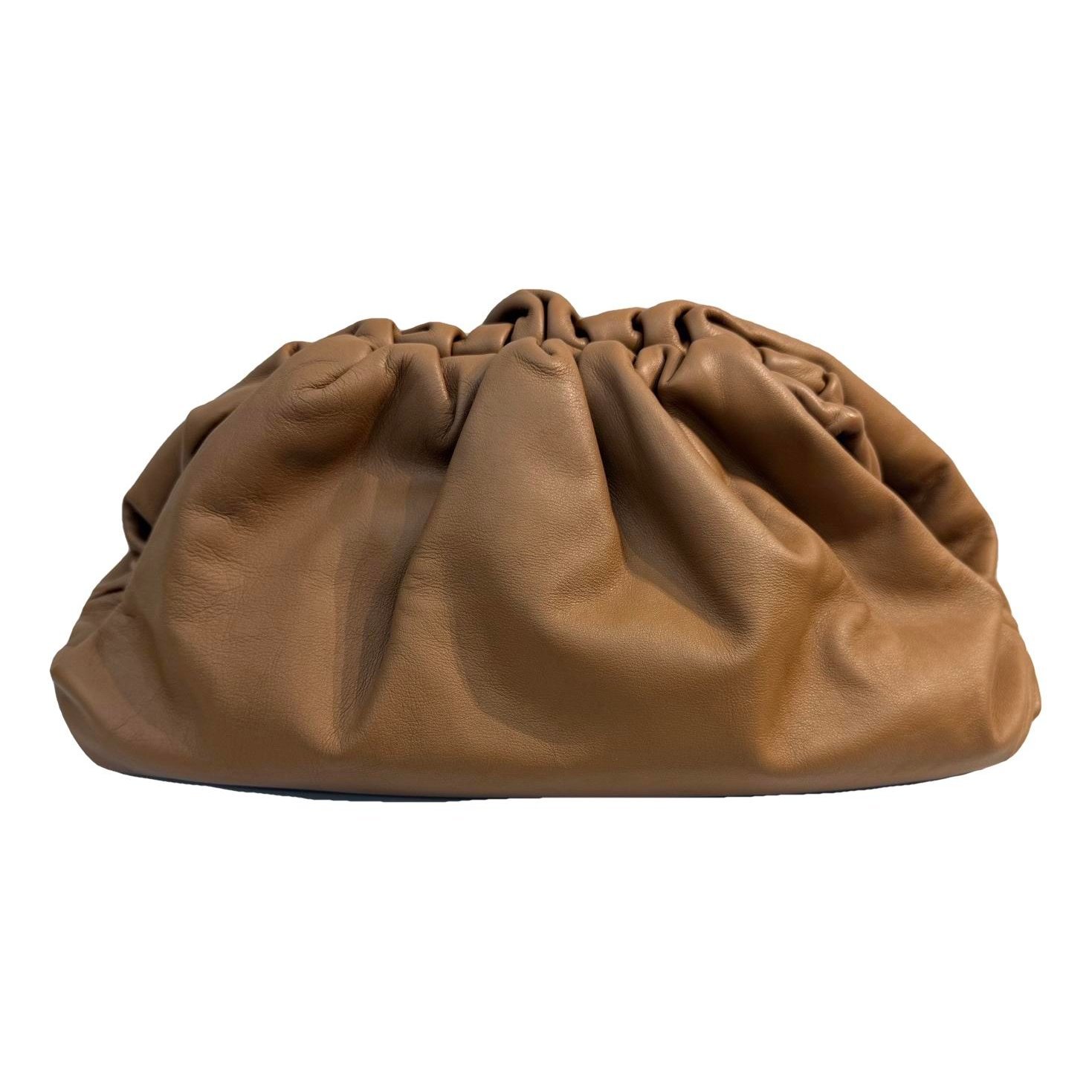 Pouch leather handbag