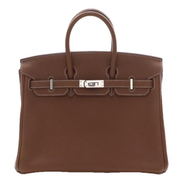 Birkin 25 leather tote