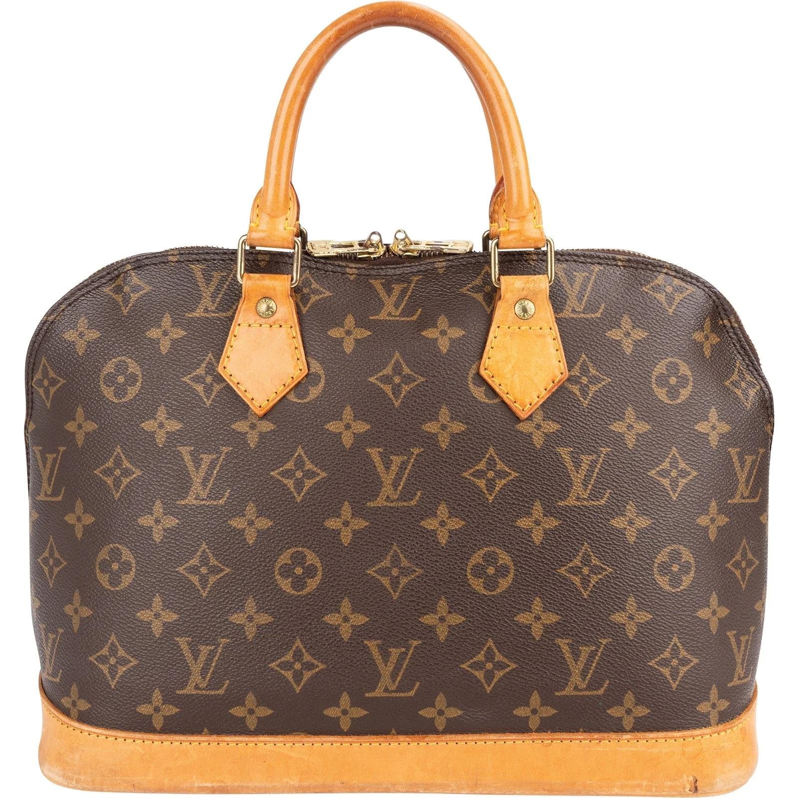 Alma leather handbag
