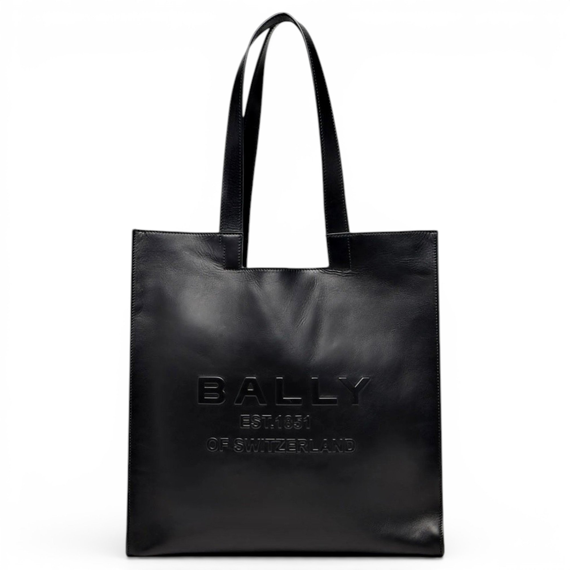 Leather tote