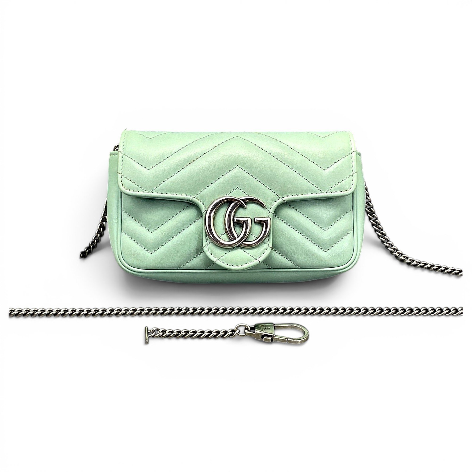 GG Marmont Chain Flap leather crossbody bag